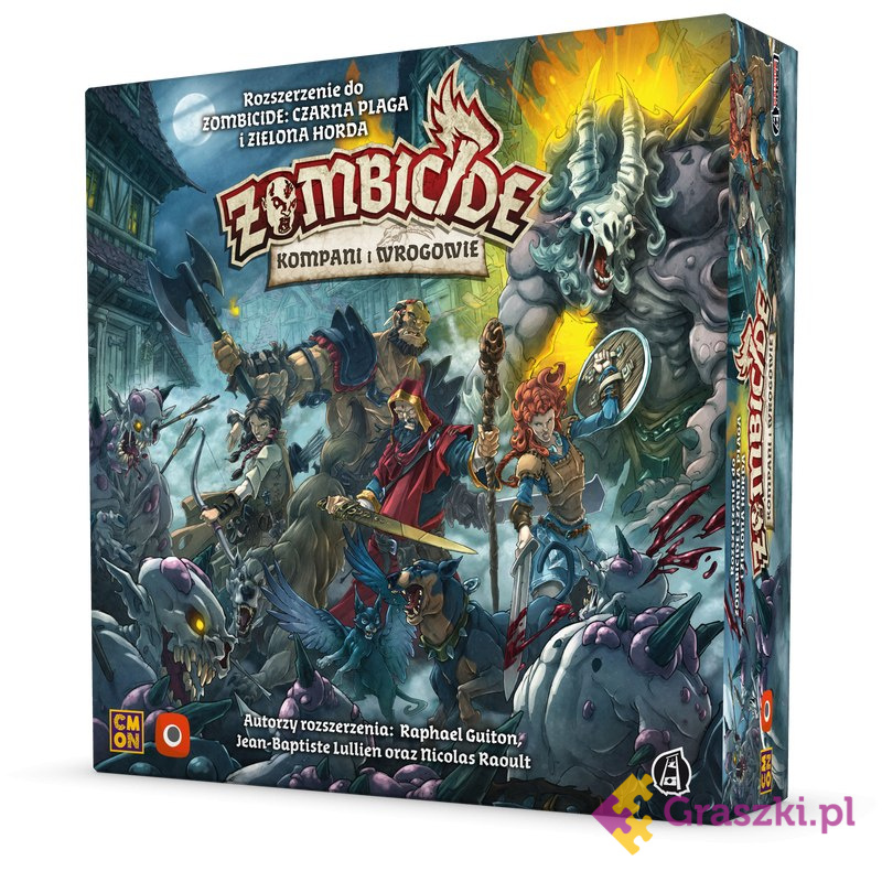 Zombicide: Kompani i Wrogowie // darmowa dostawa od 249.99 zł // wysyłka do 24 godzin! // odbiór osobisty w Opolu